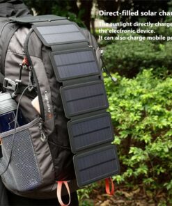 Folding Portable 10W Solar Panel Cell Charger Device