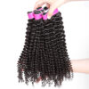 Natural Color Curly Brazilian Hair Weaves