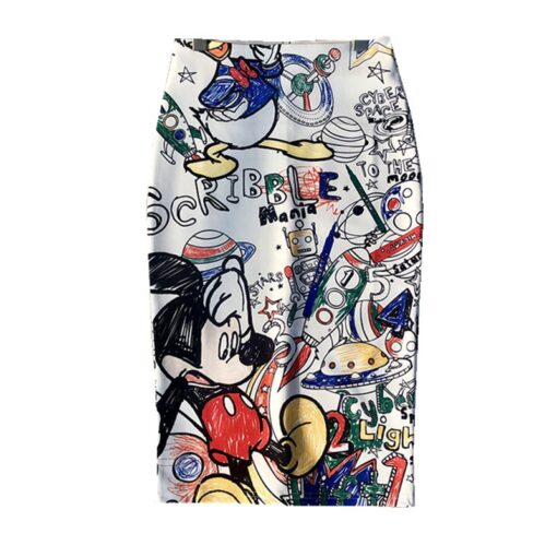 Disney Cartoon Pencil Skirt