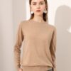 Basic Solid Cashmere Knitted Sweater