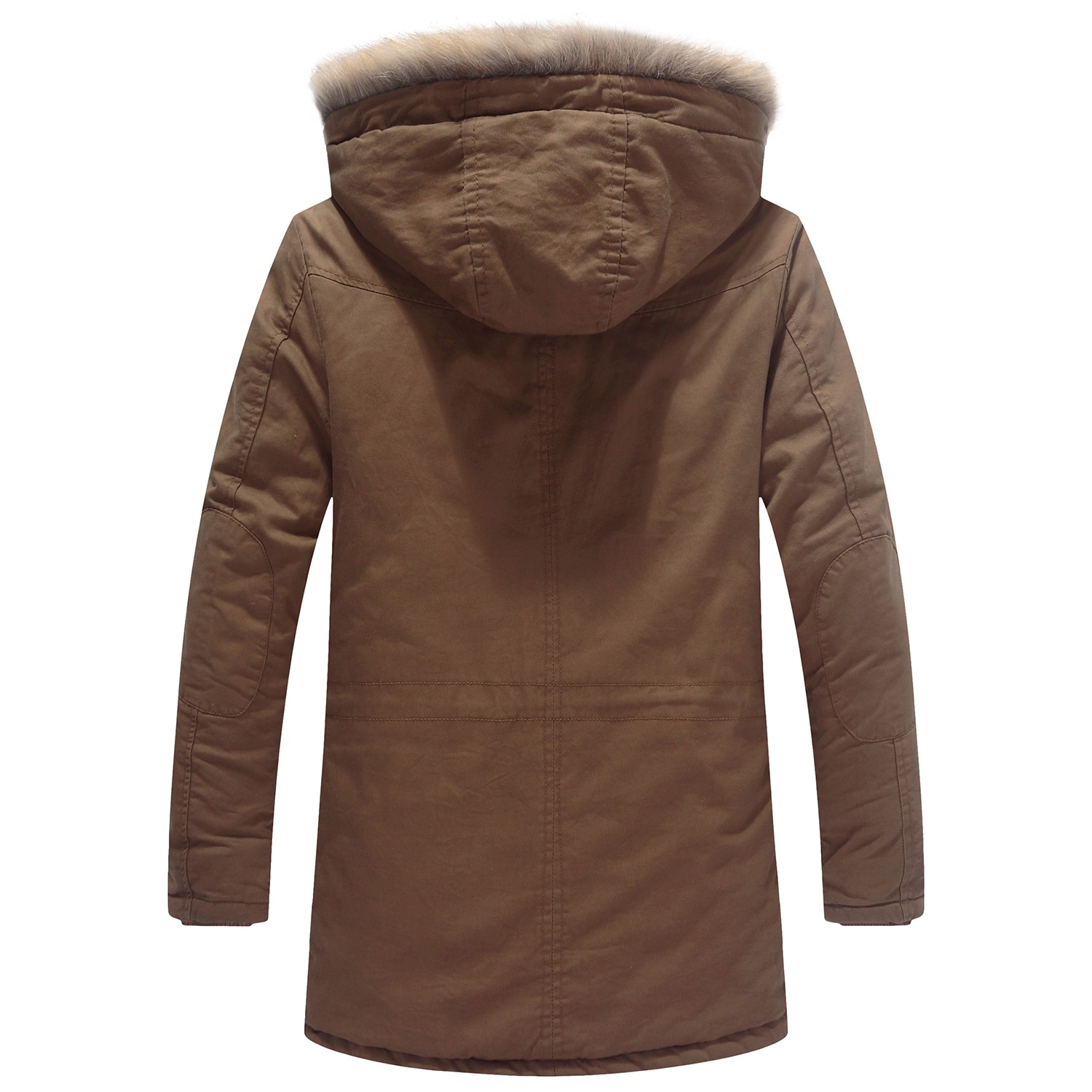 Men's Winter Jacket with Detachable Hood