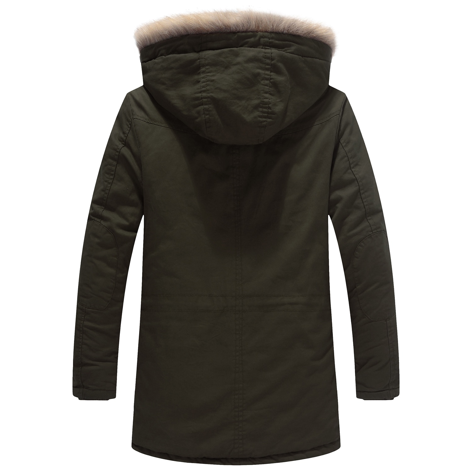 Men's Winter Jacket with Detachable Hood